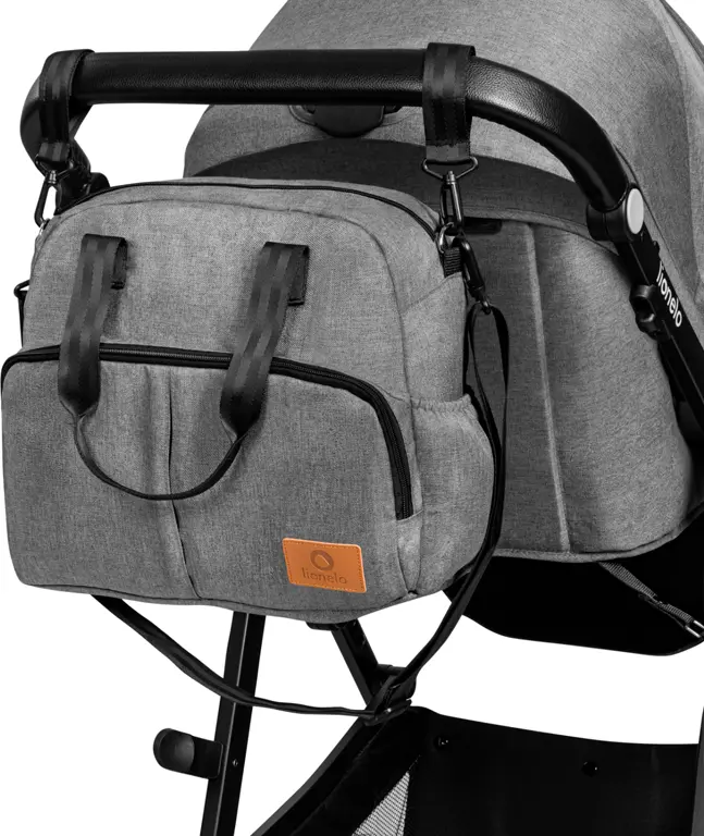 Коляска дитяча 3 в 1 Lionelo Bianka Grey Stone